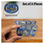 Lapis Lazuli Karuna Reiki Stone - Set of 11