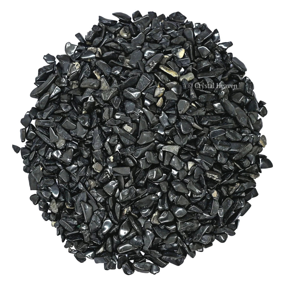 Black Agate Chips (500 gram)