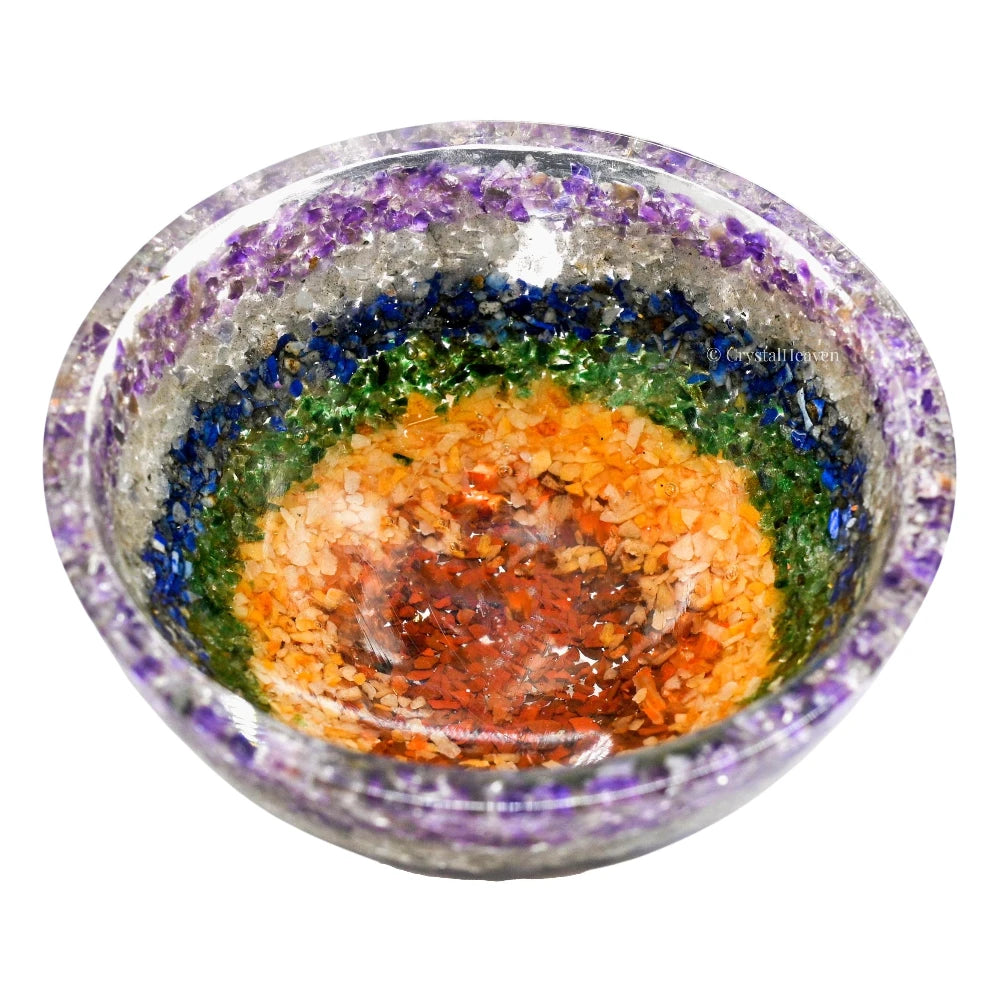 7 Chakra Orgone Bowl (4 Inch)