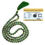 African Turquoise Japa Mala (Without Knot)