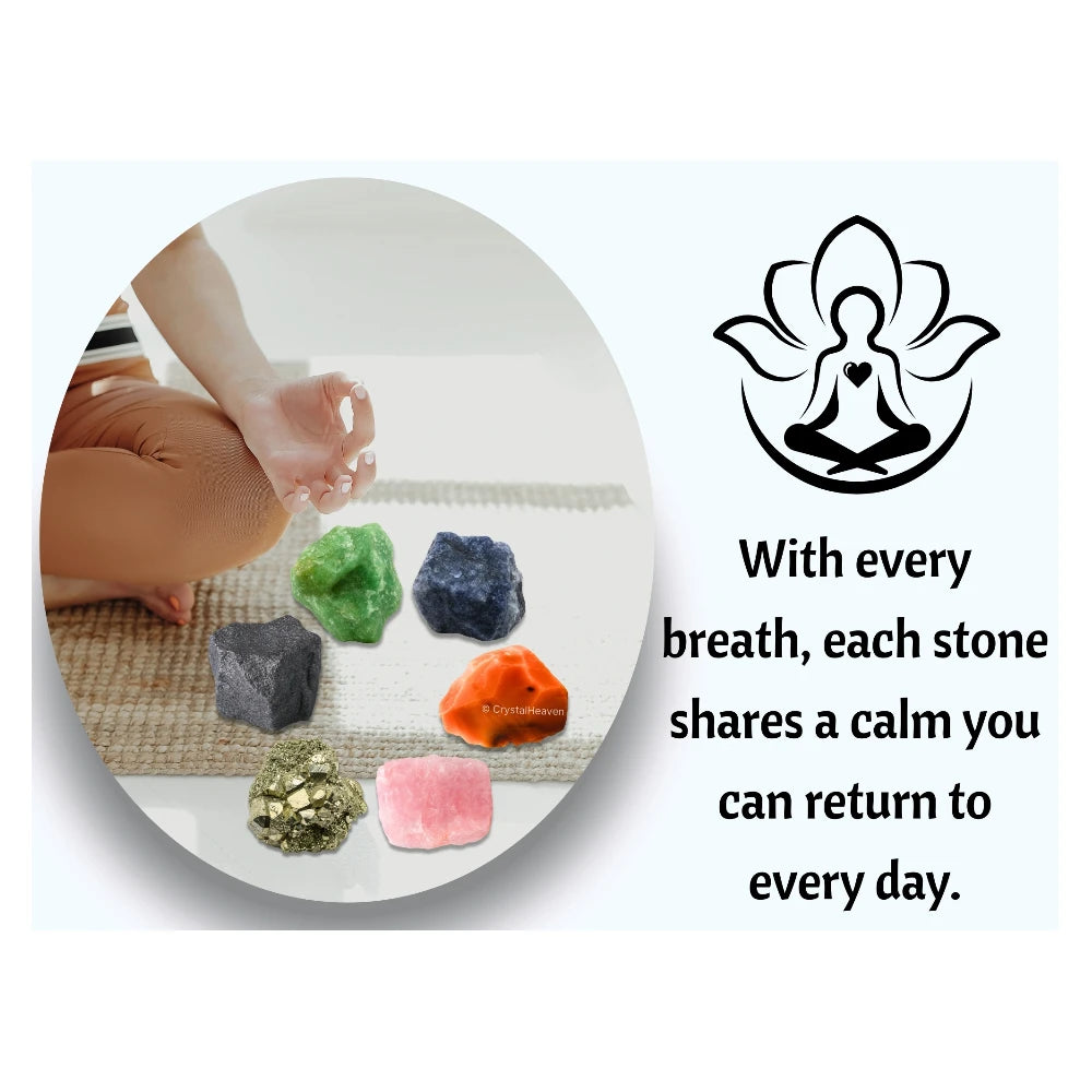 Motivation & Self Belief Raw Crystals Set