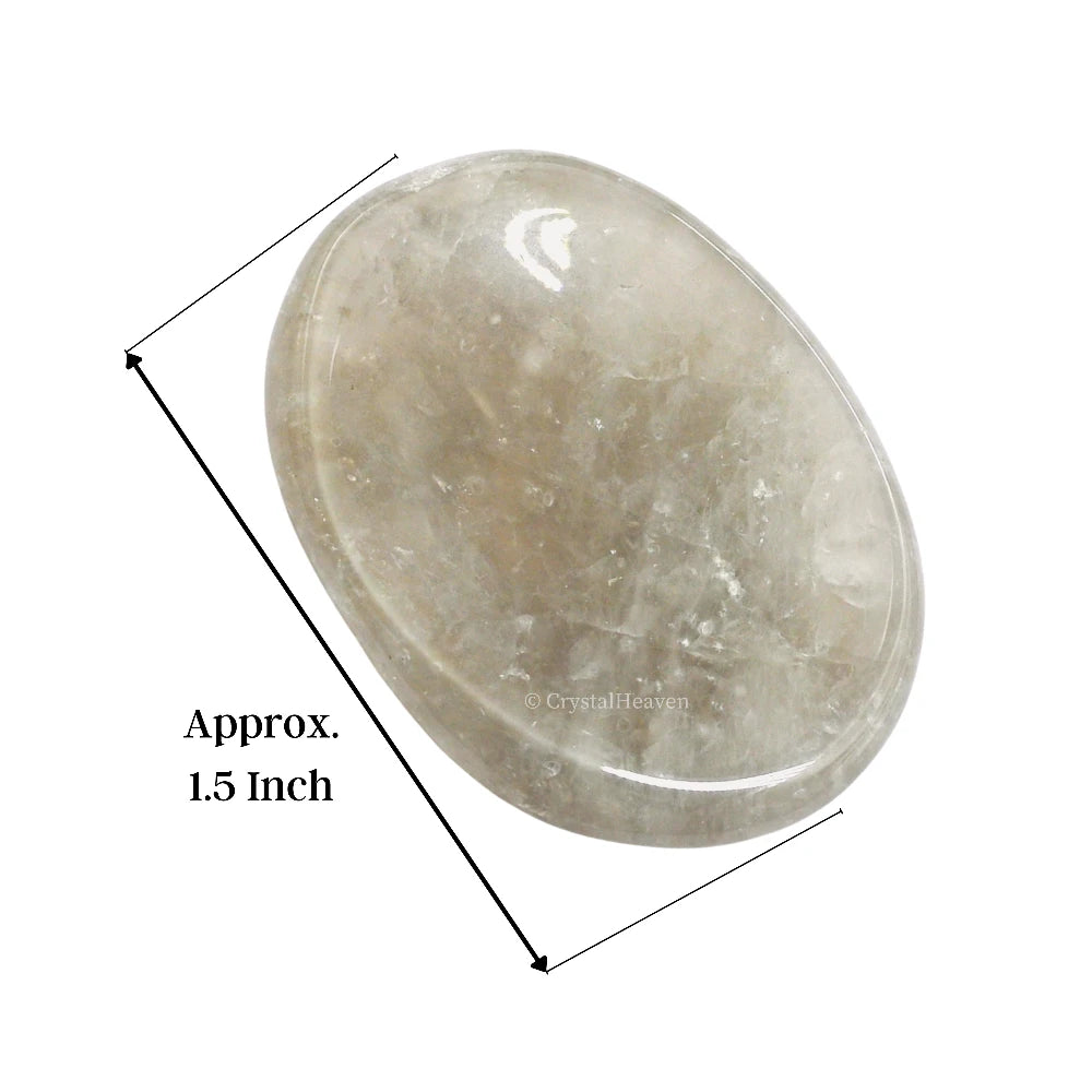 Smoky Worry Stone