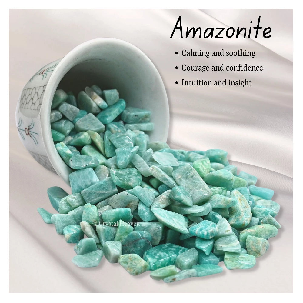 Amazonite Chips (500 gram)