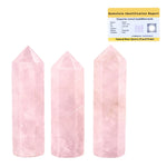 Rose Quartz Pencil Points (Set of 3)