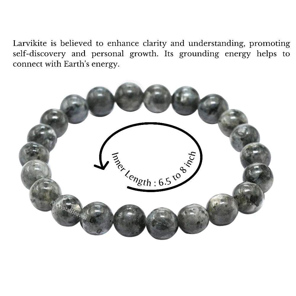 Larvikite Bracelet (Elastic)