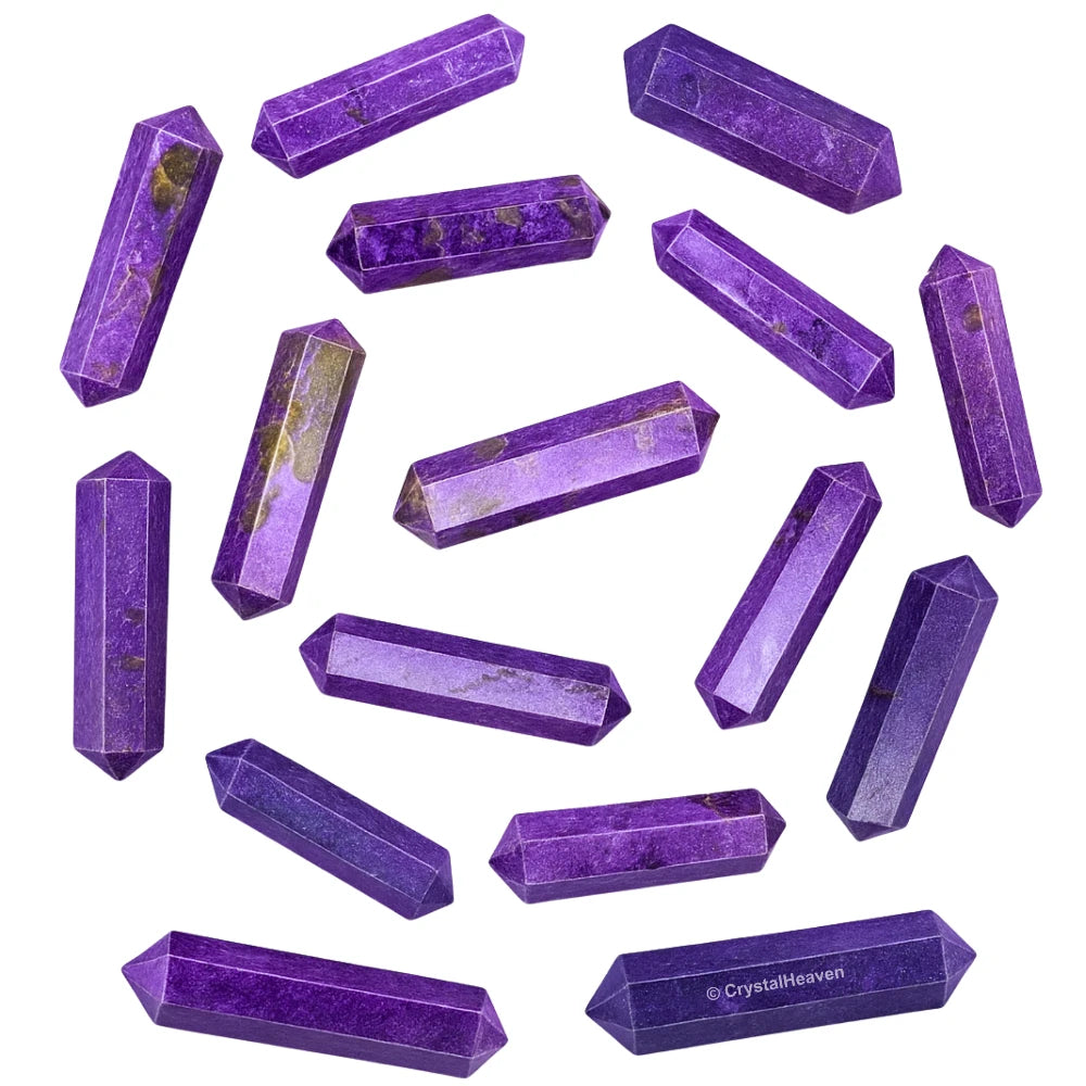 Stichtite Pencil Points (Double Terminated) (Set of 3)