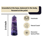 Purple Fluorite Tower (3" to 4" inch)