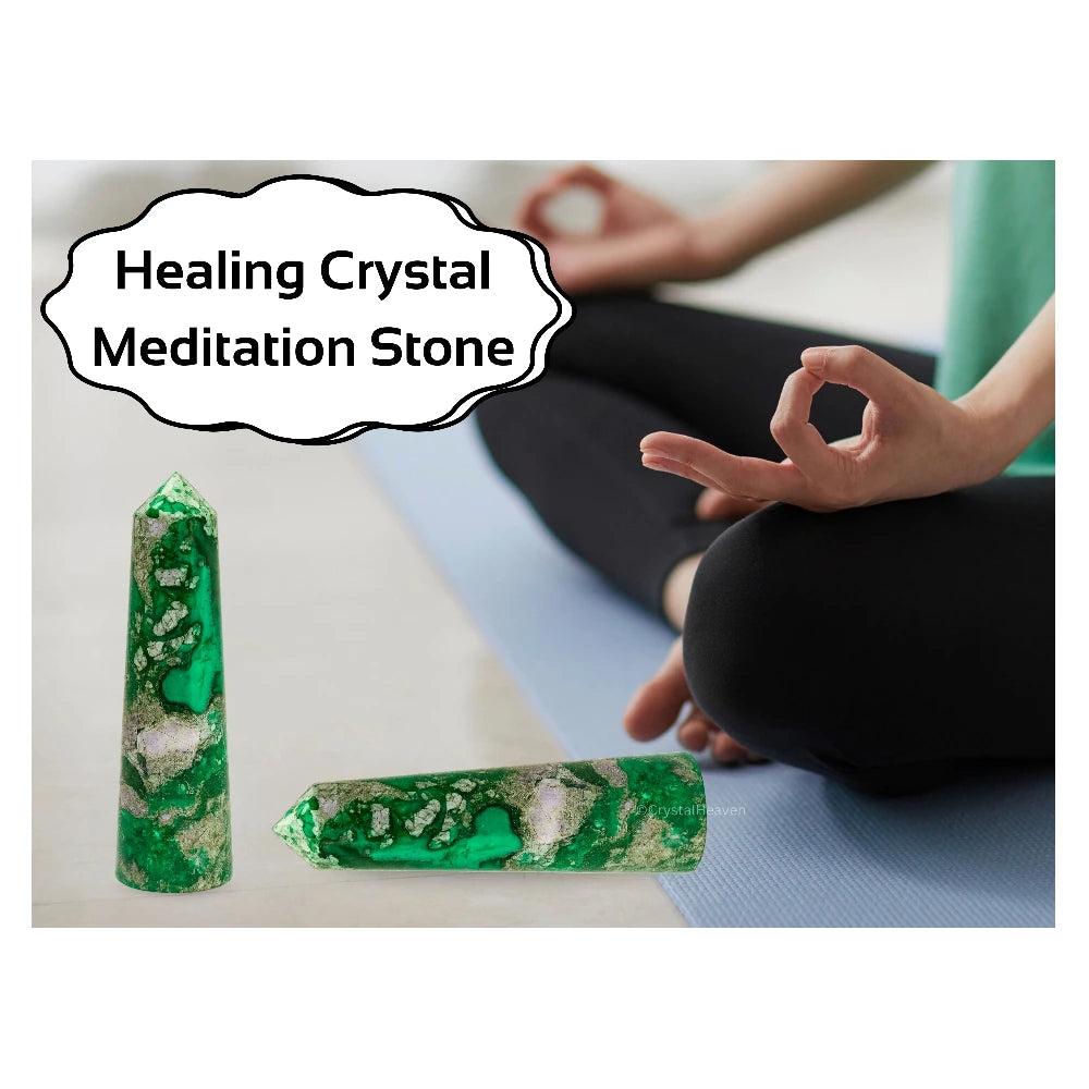 Variscite Crystal Tower (3" to 4" inch)