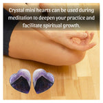 Amethyst Mini Heart (Pack of 2)