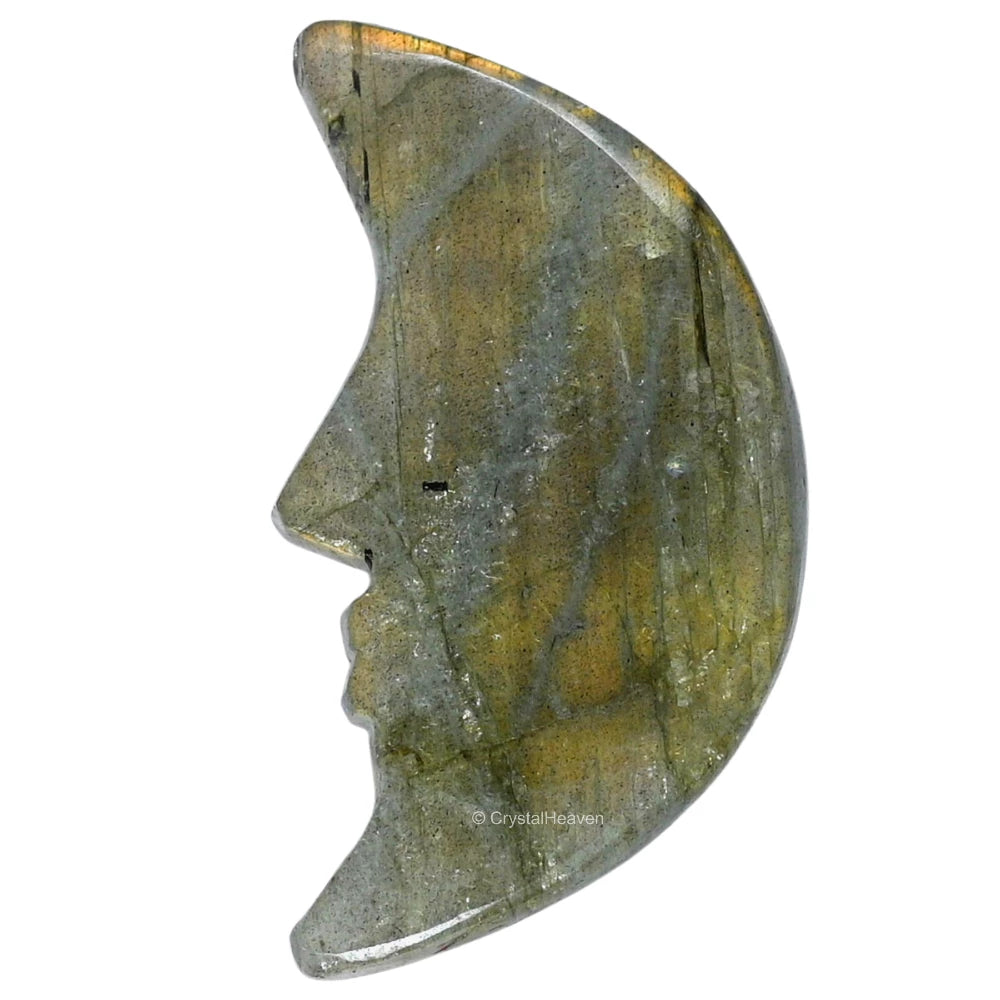 Labradorite Crescent Moon