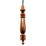 Metal Brass Pendulum - Rose Gold Double ISIS Karnak (MP24)