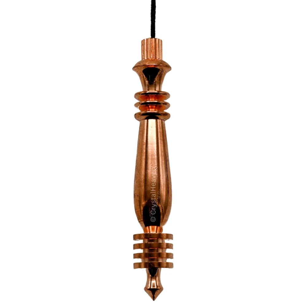 Metal Brass Pendulum - Rose Gold Double ISIS Karnak (MP24)