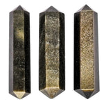 Gold Sheen Obsidian Pencil Points (Double Terminated) (Set of 50)