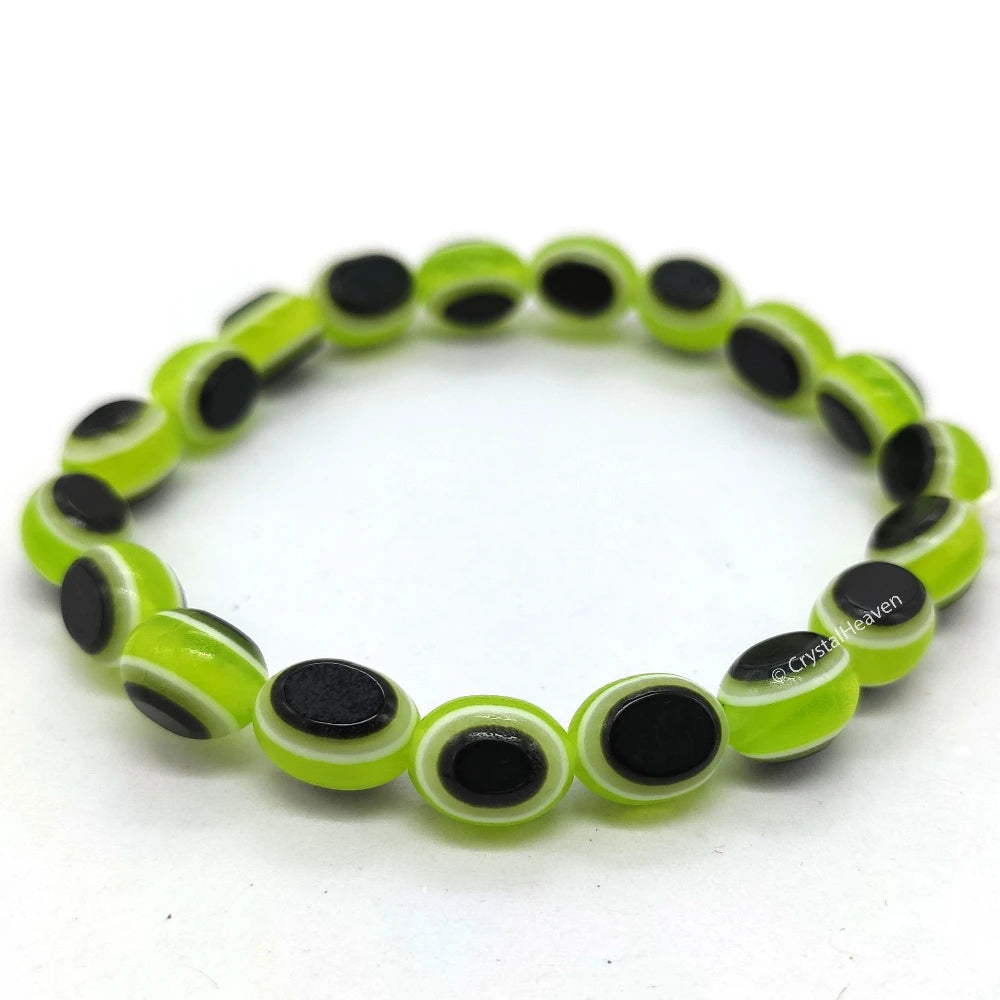 Green Evil Eye Bracelet