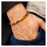 Fancy Jasper Tumbled Bracelet (Elastic)