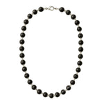 6mm Karungali Necklace - Classic Silver Chain
