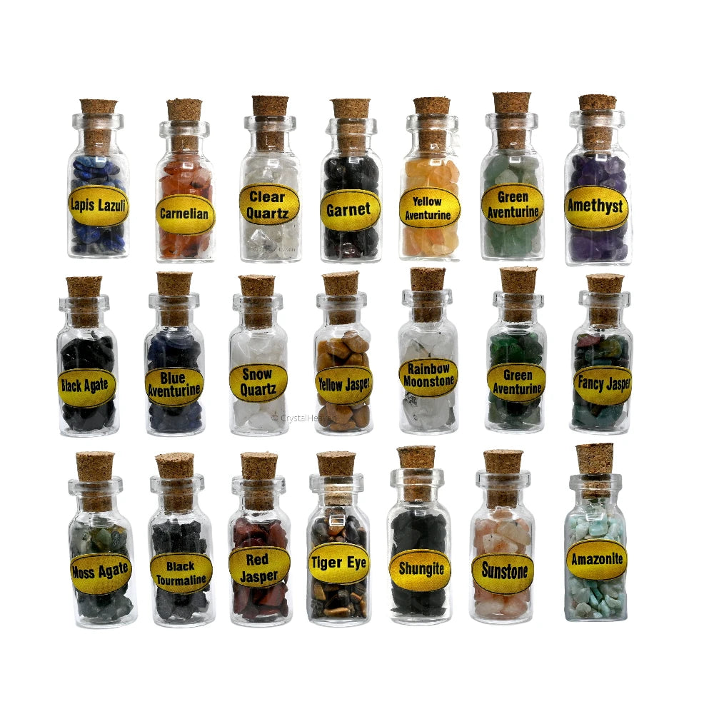 Spell Jars Kit for Witchcraft Supplies - Set of 21 (Starter)