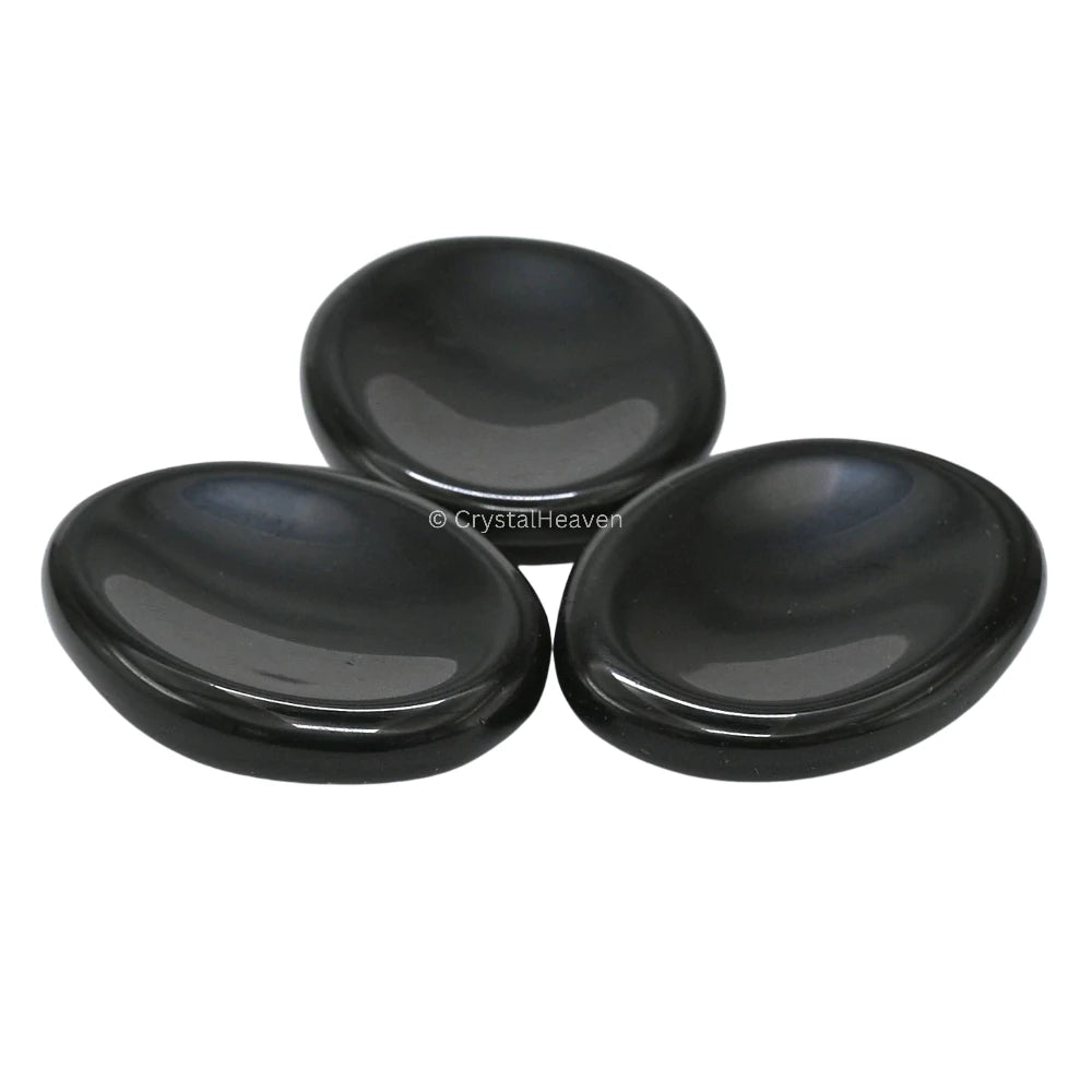Black Obsidian Worry Stone