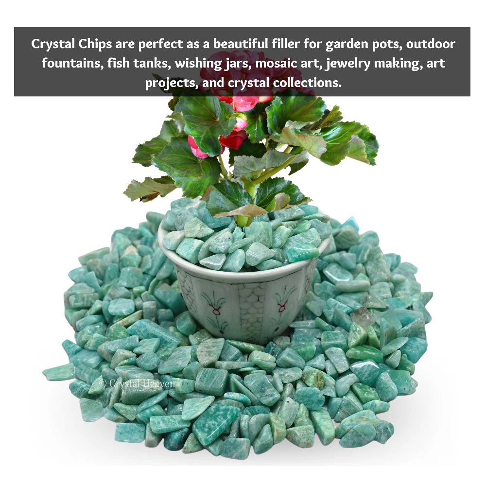 Amazonite Chips (500 gram)