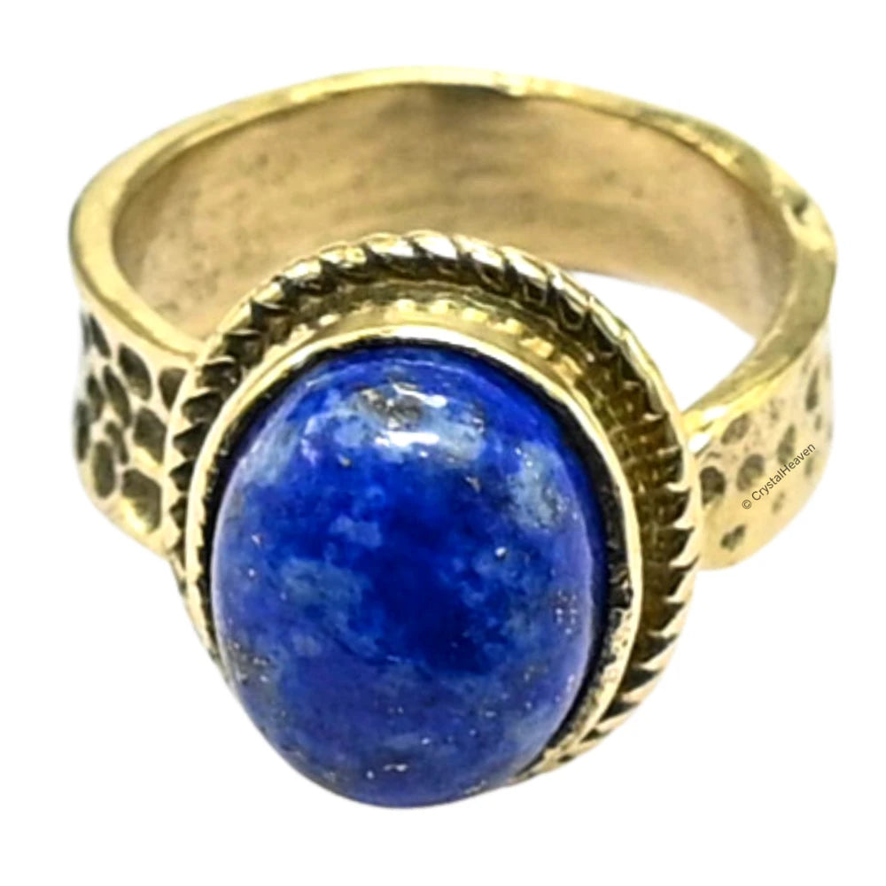 Lapis Lazuli Ring (Gold/Oval)
