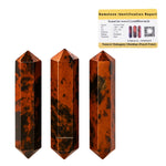 Mahogany Obsidian Pencil Points (Double Terminated) (Set of 50)