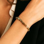 Labradorite Tumbled Bracelet (Elastic)