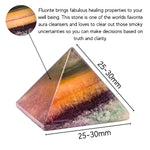 Fluorite Pyramid (1 Inch)