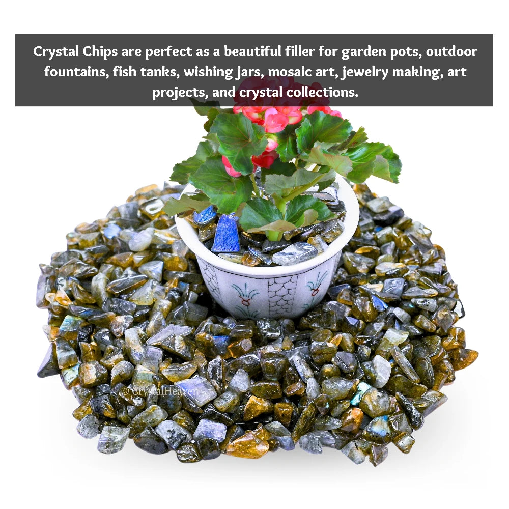Labradorite Chips (500 gram)