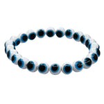 White Evil Eye Bracelet