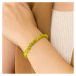 Peridot Chips Bracelet