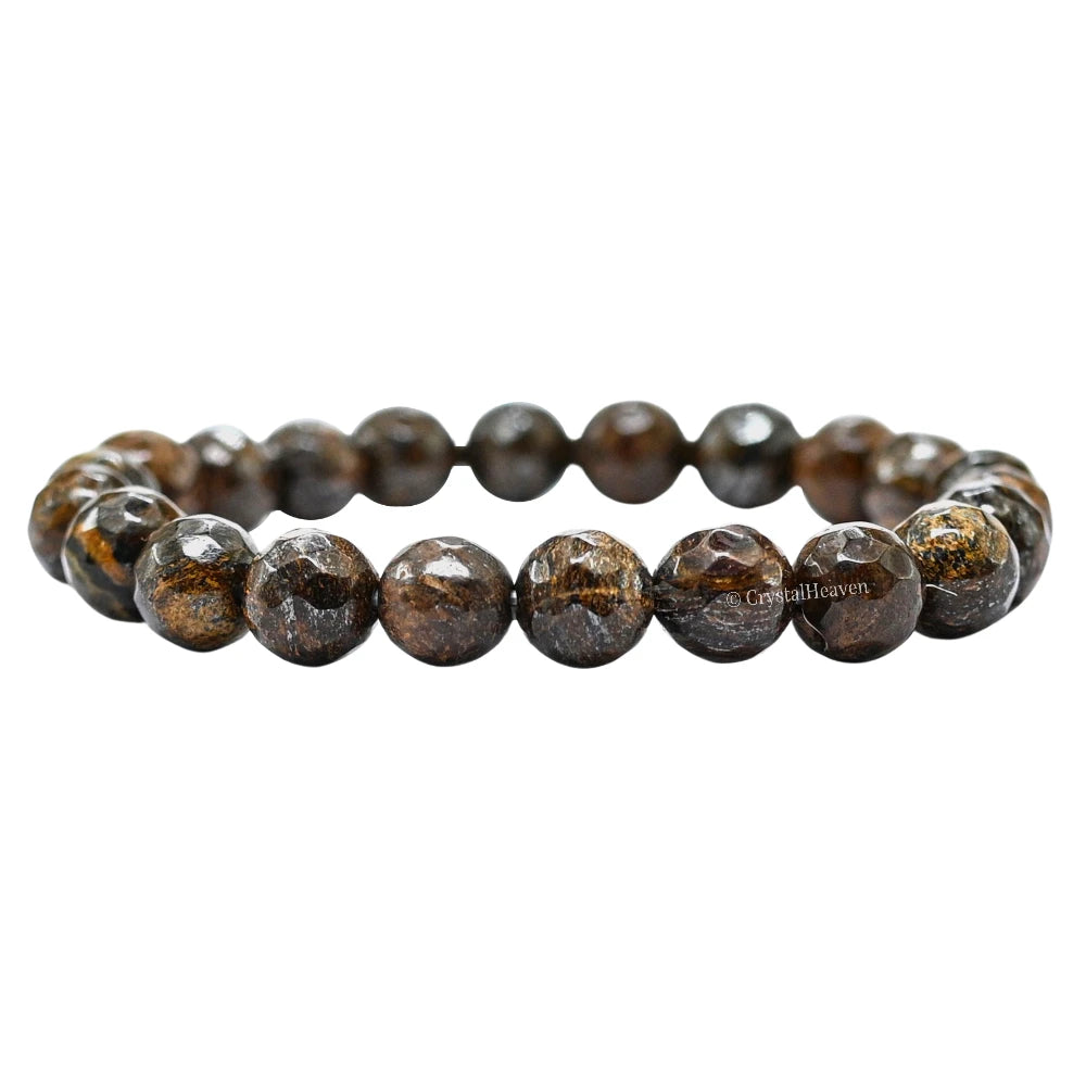 Bronzite Bracelet (Faceted-Stretchable)