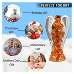 Carnelian Crystal Orgone Angel (2 Inch)