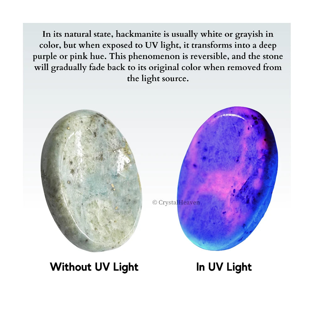 Hackmanite Worry Stone