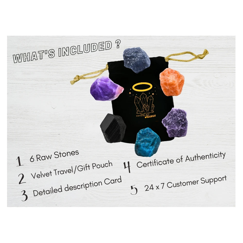 Weight Loss Raw Crystals Set
