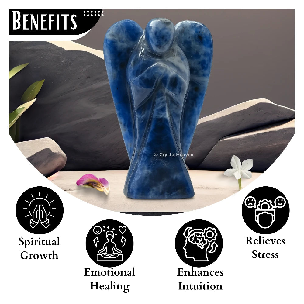 Sodalite Angel (4 Inch)