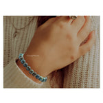 Chrysocolla Bracelet (Faceted-Adjustable)