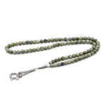 Labradorite Crystal Tasbih (Silver)