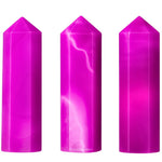Pink Onyx Pencil Points (Set of 50)
