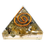 Labradorite Orgone Pyramid - 30mm