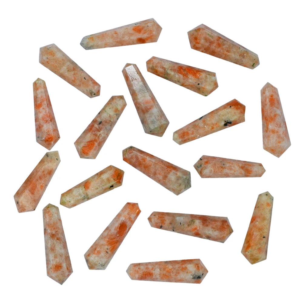 Sunstone Pencil Points (Double Terminated) (Set of 50)