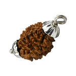 2 Mukhi Rudraksha Pendant (Silver)
