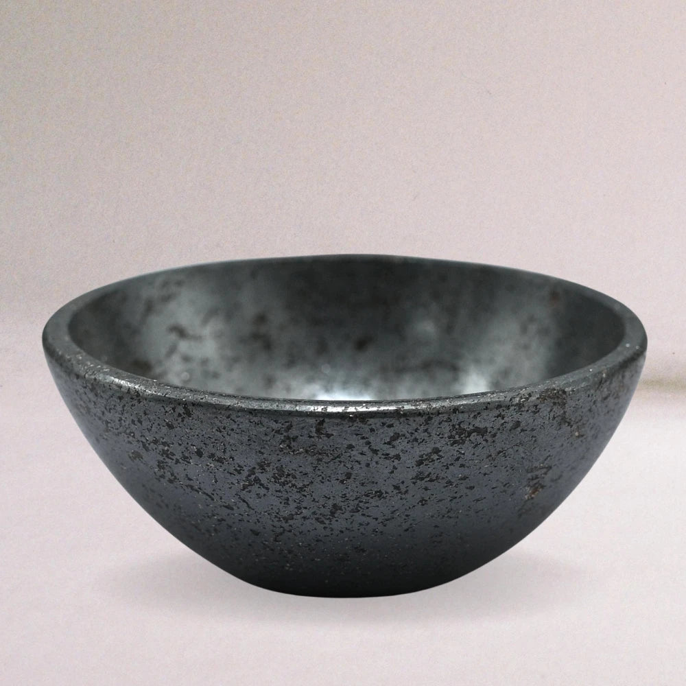 Hematite Crystal Bowl - 2 Inch