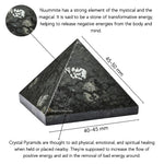 Nuummite Pyramid (2 Inch)