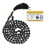 Black Sulemani Hakik Japa Mala (Hand Knotted)