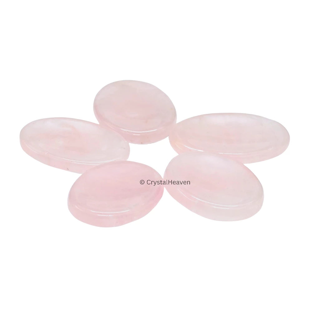 Rose Quartz Worry Stone