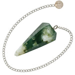 Moss Agate Pendulum