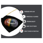 7 Chakra Palm Stone