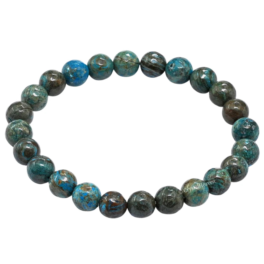 Chrysocolla Bracelet (Faceted-Stretchable)