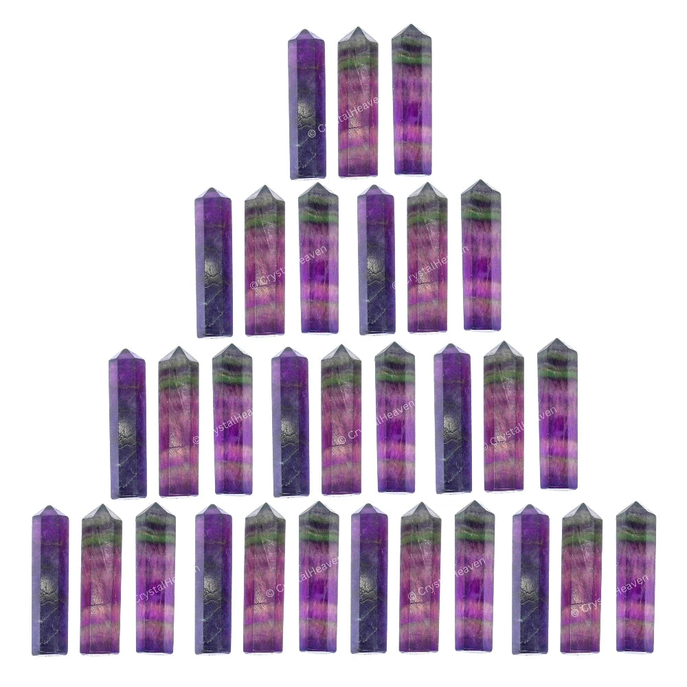 Multi Fluorite Pencil Points (Set of 10)