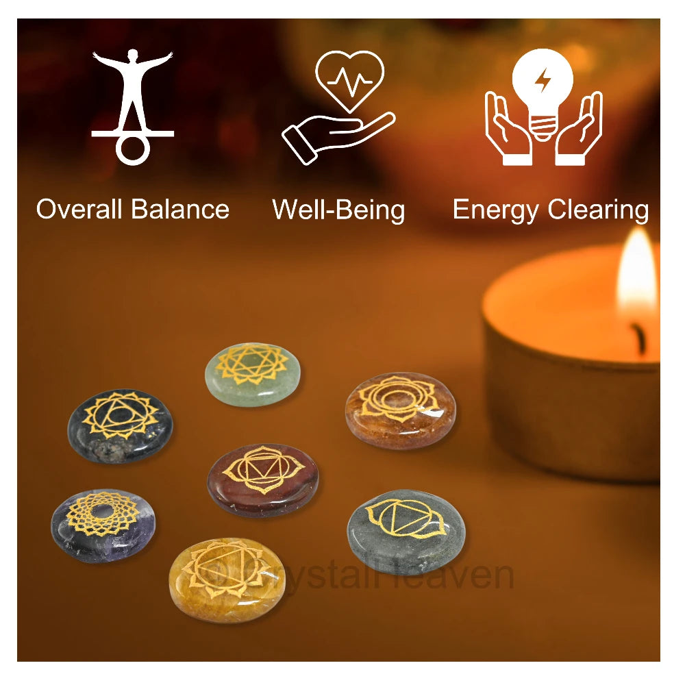 7 Chakra Set (Round)